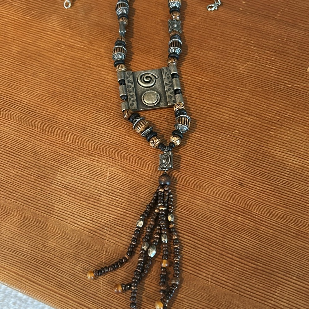 Highly detailed beaded necklace